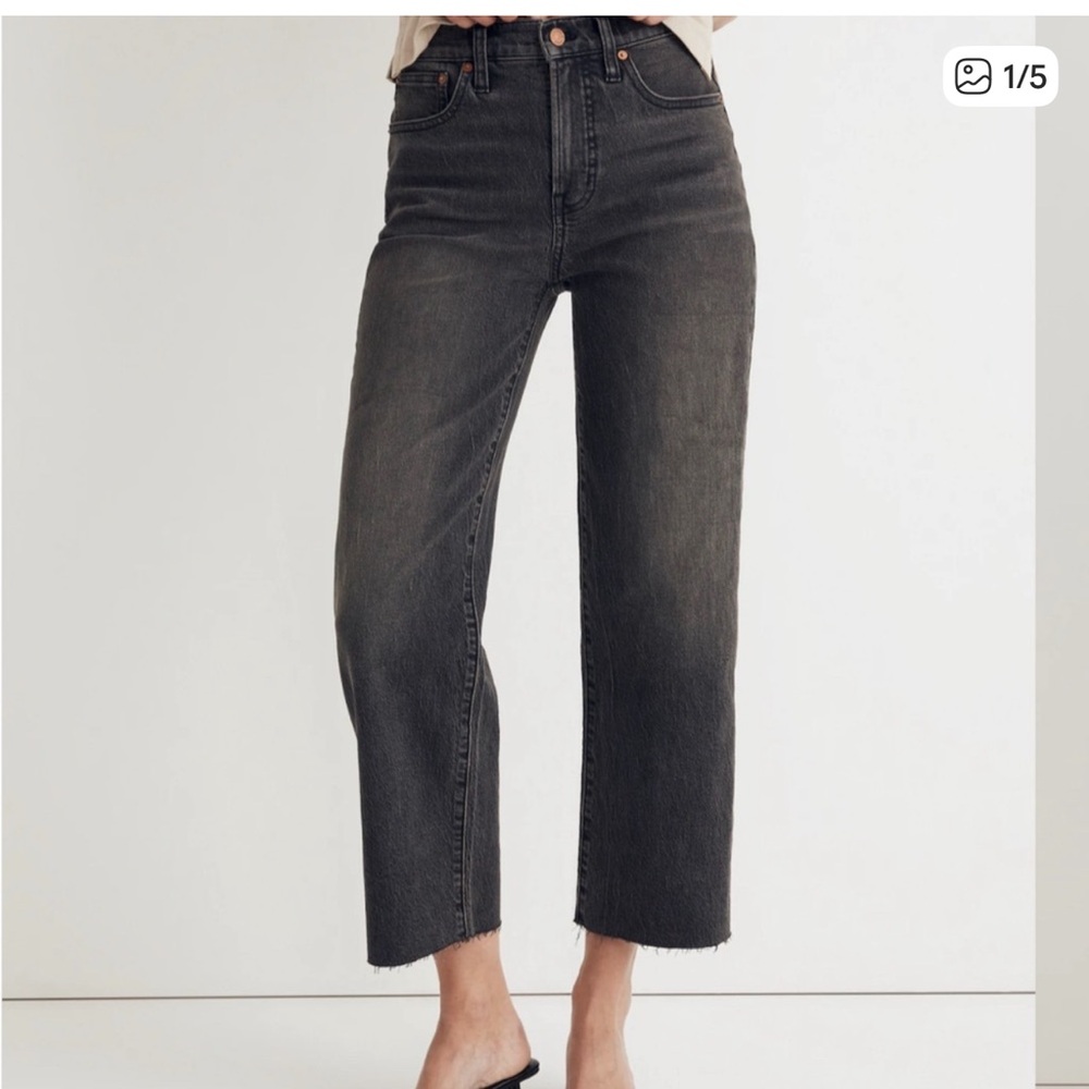 Madewell perfect vintage wide leg jeans size 25